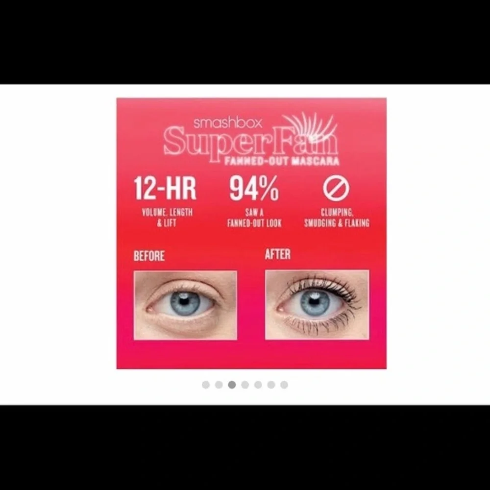 Brand NEW Smashbox SuperFan Fanned Out Mascara 6ml